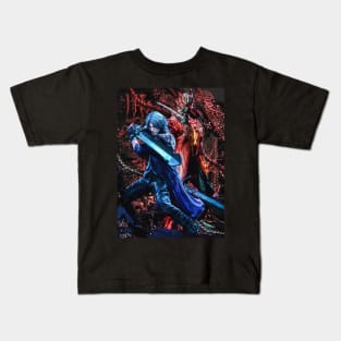 Devil May cry 5 Dante devil trigger Kids T-Shirt